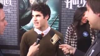 Funny moments with Darren Criss and Chris Colfer Part 2 [upl. by Jeminah]