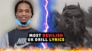 MOST DEVILISH UK DRILL LYRICS [upl. by Pantheas]