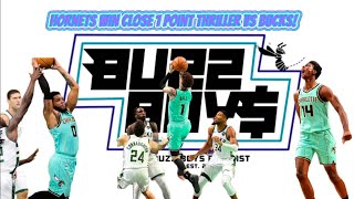 Hornets win close 1 point thriller vs bucks [upl. by Kappenne]