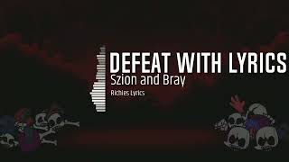 Defeat With Lyrics Flashback By eslcsgolivestreams [upl. by Erodisi669]