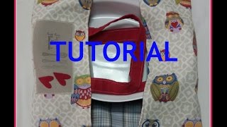 PORTA TORTA TUTORIAL  cucito creativo [upl. by Ailices]