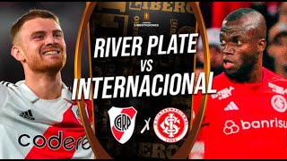 RIVER PLATE 2 VS INTERNACIONAL 1  PARTIDO COMPLETO octavos de final ida COPA LIBERTADORES 2023 [upl. by Aitercul207]