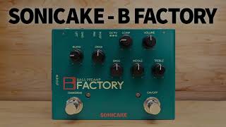 Sonicake B Factory Bass Preamp Pedal Demo [upl. by Neeruan103]