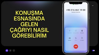 TELEFONLA KONUŞURKEN GELEN ARAMAYI GÖRME  Telefonla Konuşurken Gelen Çağrıyı Görme [upl. by Fitz]