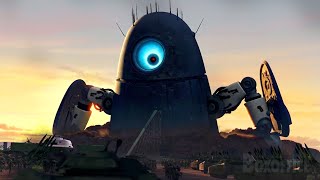 POTUS VS Giant Alien Robot  Monsters vs Aliens  CLIP [upl. by Jessi]