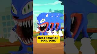 Buat Pasukan Bocil Sonic gameindonesia kogakocheng games shorts [upl. by Manouch633]