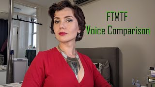 FTMTF Voice Comparison [upl. by Avram241]