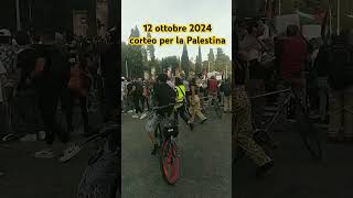 Corteo del 12 ottobre 2024 per la Palestina [upl. by Alrahc]