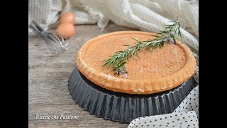 Crostata morbida salata al parmigiano  Ricette che Passione [upl. by Moe]