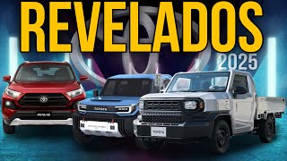 4 Nuevos SUV s Y PICK UPS Toyota para 2025  LOS MEJORES [upl. by Mcadams53]