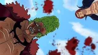 SHANKS PUNISHED BARTOLOMEO Fan animation  One piece chapter 1126 [upl. by Ainafetse]