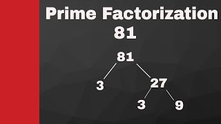 Prime factorization of 85 and 81 [upl. by Sherm414]