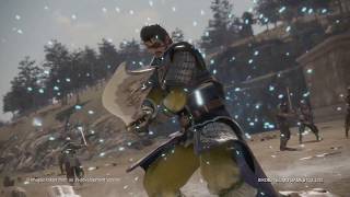 Dynasty Warriors 9  Xiahou Dun Character Highlight [upl. by Nisior]