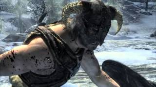 Skyrim  Music Video Dovahkiin Main theme [upl. by Tnayrb]