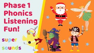 Phonics for 2 and 3 year olds  Phase 1 Phonics [upl. by Sherm35]