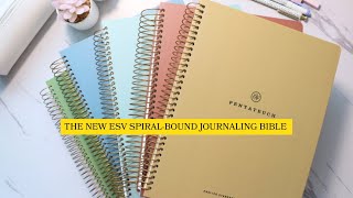 UNBOX My Newest Bible The New ESV SpiralBound Journaling Bible  Restoring Hope with Enna [upl. by Eimoan549]