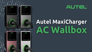 Autel Maxicharger  AC Wallbox Official Video [upl. by Lorsung273]