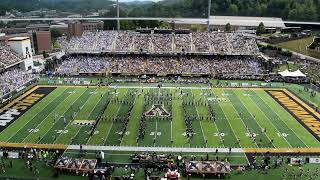 Appalachian State Marching Mountaineers Pregame Show Sept 3 2022 vs UNC [upl. by Adi]