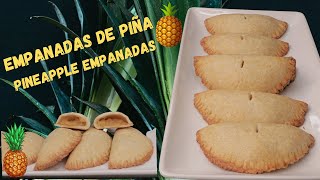 Empanadas de Piña  Pineapple Empanadas Turnovers Recipe [upl. by Francene976]