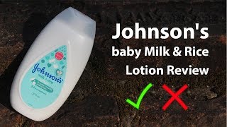 Johnsons baby Milk amp Rice Lotion Honest Review  Bunny LifeStyle [upl. by Irisa882]