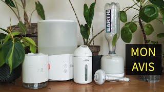 REVUE DE TOUS MES HUMIDIFICATEURS  CE QUE JEN PENSE amp MON UTILISATION  MATÉRIEL PLANT ADDICT [upl. by Nunnery360]