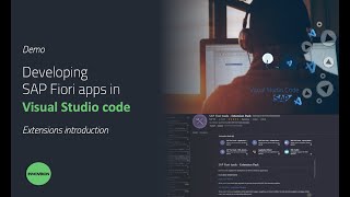 Developing SAP Fiori apps in VS code  extensions introduction [upl. by Ztirf]