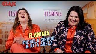 Flaminia  Intervista a Michela Giraud e Rita Abela [upl. by Eux]