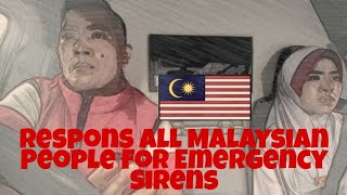 ResponsampMentality MALAYSIA People for Ambulans Sirens [upl. by Esinart]