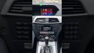 Apple CarPlay Mercedes С class W204 applecarplay carplayukraine androidauto carplay [upl. by Aniela]