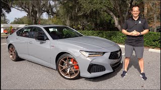 Is the 2024 Acura TLX Type S a BETTER new performance sedan than a BMW M340i [upl. by Seagrave]