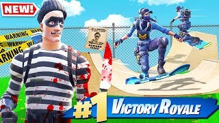 Driftboard MURDER MYSTERY NEW Game Mode In Fortnite Battle Royale [upl. by Akenn304]