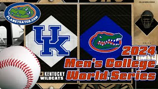 2024 MCWS  Florida Gators vs Kentucky Wildcats  Crucial Win  Full Game [upl. by Manchester]