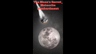 The Moons Secret Meteorite Bombardment Creates Its Atmosphere MoonExosphere LADEE LunarScience [upl. by Nalac]