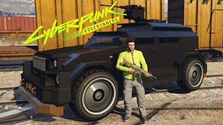 Cyberpunk Edgerunners car in GTA 5 Online Chevillon Emperor [upl. by Nednil]