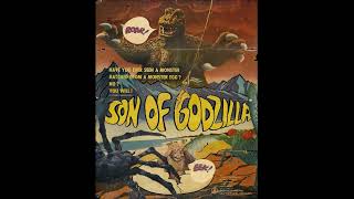 son of godzilla 1967 ost 16 parent godzilla comes ashore M16 [upl. by Baryram779]