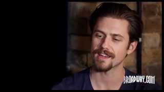 Merry Tveitmas quotAssassinsquot Aaron Tveit on His Beard Hair Future and Killing It in London [upl. by Garzon]