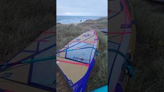 Weekend starting with and a fun Windsurf session 95l and 50 windsurfer windsurf [upl. by Aggri]