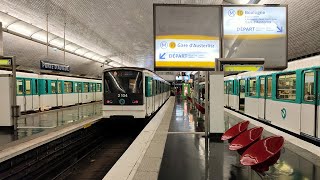 Paris metro ligne 10 Boucle dAuteuil [upl. by Phelgen872]