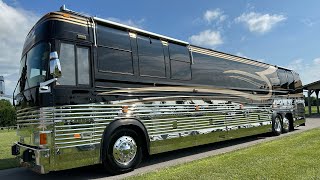 Quick update amp Tour of this 99’ Prevost Liberty XL Riveted nonslide 199995 [upl. by Oster912]