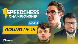 SCC LIVE Catch Fabiano vs Sarana In Speed Chess Champs [upl. by Berti]