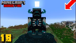 I Built the WARDEN in Minecraft Hardcore [upl. by Reseda]