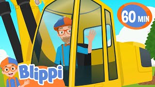 Excavator Song  BLIPPI  Educational Songs For Kids [upl. by Laurette]