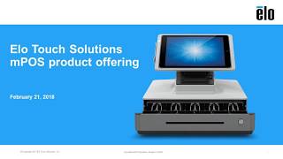 Webinar  Elos mPOS Product Offering and NEW PayPoint Plus for Android [upl. by Ssalguod]