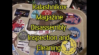 1638 Kalashnikov Magazine 🔆 Disassembly Inspection and Cleaning [upl. by Asselim]