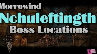 ESO Nchuleftingth Boss Locations  Morrowind Public Dungeon [upl. by Nuahsyt111]