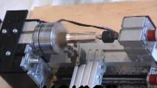 Eccentric turning with a Unimat Lathe [upl. by Zilevi]