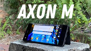 ZTE Axon M in 2021 Review  Dual Screen Madness [upl. by Aicemak]