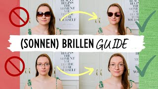 EINFACH die beste SONNENBRILLE für dein Gesicht finden  5 Tipps 😎🤓 [upl. by Nyltac111]