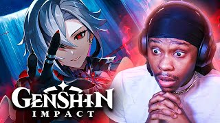 First Time REACTION to All GENSHIN IMPACT Version Trailers  4352 [upl. by Haliehs]