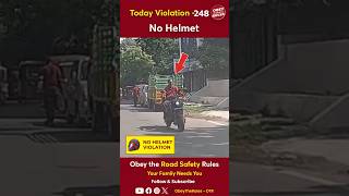 TODAY VIOLATION 248 Kindly Wear Helmet for your Safety otr obeytherules chennaitrafficpolice [upl. by Llehsal]